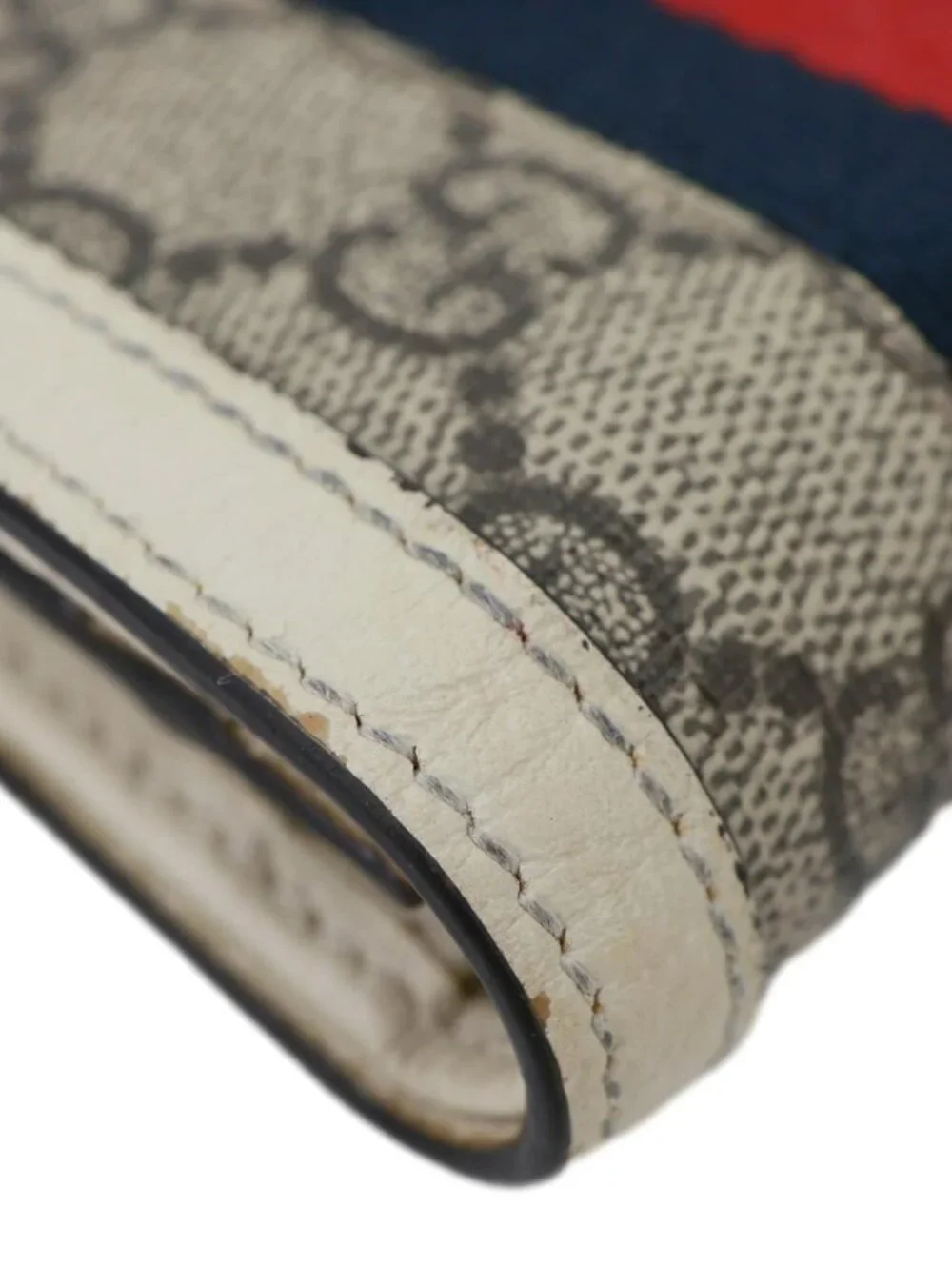 Gucci  Ophidia GG Supreme Canvas Card Case Wallet Beige 523155 - Picture 7 of 15